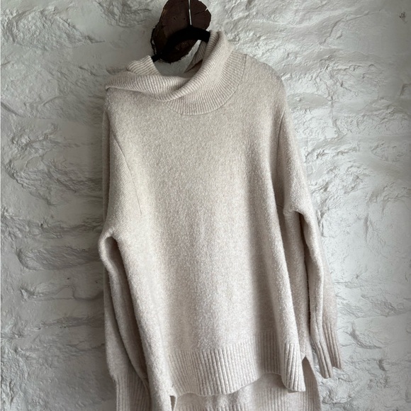 Ava & Viv Sweaters - Ava & Viv Soft Cream Turtleneck Sweater